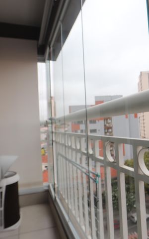Apartamento à venda com 33m², 1 quarto e sem vagaVaranda