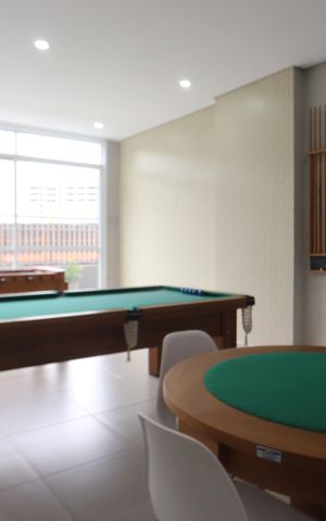 Apartamento à venda com 33m², 1 quarto e sem vagaÁrea comum - Sala de Jogos