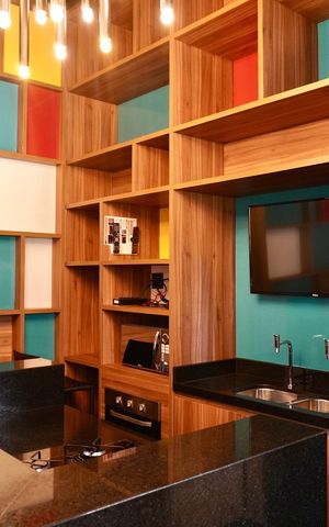 Apartamento para alugar com 90m², 1 quarto e 1 vaga Apartamento para alugar com 90m², 1 quarto e 1 vagaÁrea comum - Salão de festas
