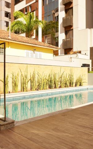 Apartamento para alugar com 90m², 1 quarto e 1 vaga Apartamento para alugar com 90m², 1 quarto e 1 vagaÁrea comum - Piscina