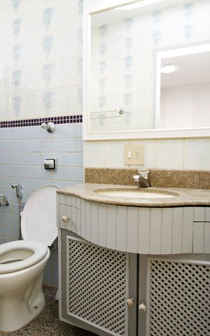 Apartamento para alugar com 130m², 4 quartos e 2 vagasBanheiro da Suíte