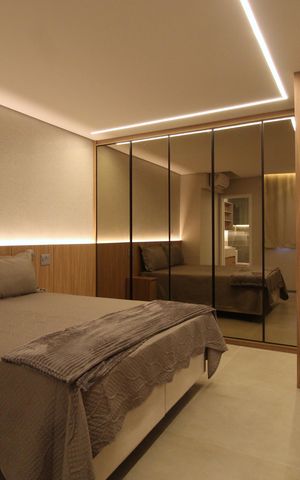 Apartamento à venda com 63m², 2 quartos e sem vagaQuarto 2 - Suíte