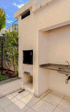 Apartamento para alugar com 60m², 2 quartos e 1 vagaÁrea comum - Churrasqueira