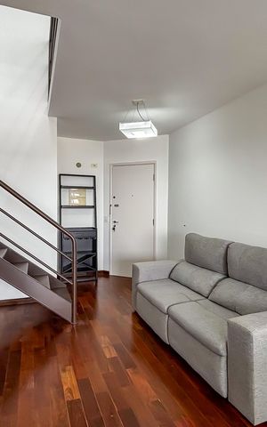 Apartamento para alugar com 68m², 1 quarto e 1 vaga