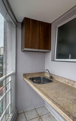 Apartamento para alugar com 68m², 1 quarto e 1 vaga