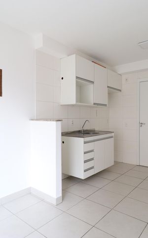 Apartamento à venda com 35m², 2 quartos e sem vagaSala/Cozinha/Área de serviço 