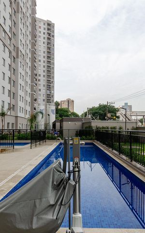 Apartamento para alugar com 38m², 2 quartos e sem vagaÁrea comum - Piscina
