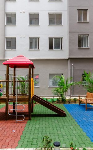 Apartamento para alugar com 38m², 2 quartos e sem vagaÁrea comum - Playground
