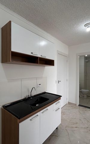 Apartamento para alugar com 34m², 2 quartos e sem vaga Apartamento para alugar com 34m², 2 quartos e sem vagaCozinha