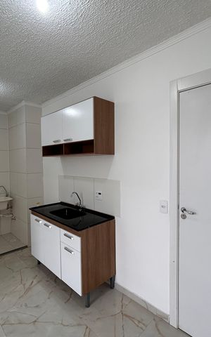 Apartamento para alugar com 34m², 2 quartos e sem vaga Apartamento para alugar com 34m², 2 quartos e sem vagaCozinha