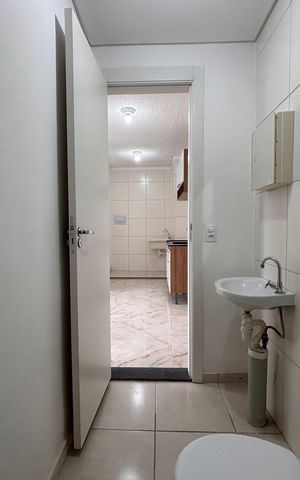 Apartamento para alugar com 34m², 2 quartos e sem vaga Apartamento para alugar com 34m², 2 quartos e sem vagaBanheiro