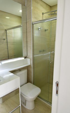 Apartamento para alugar com 217m², 2 quartos e 2 vagasBanheiro Suíte
