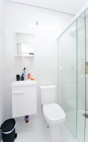 Casa para alugar com 190m², 3 quartos e 4 vagasBanheiro da Edícula 
