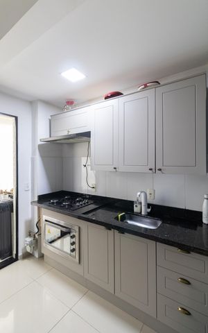 Apartamento à venda com 47m², 2 quartos e sem vaga Apartamento à venda com 47m², 2 quartos e sem vagaSala e Cozinha