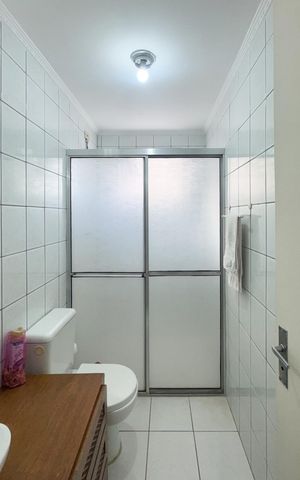 Apartamento para alugar com 58m², 2 quartos e 1 vaga Apartamento para alugar com 58m², 2 quartos e 1 vagaBanheiro Social