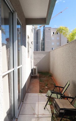 Apartamento para alugar com 58m², 1 quarto e 1 vagaVaranda 