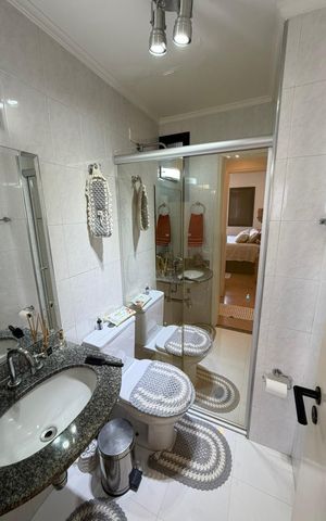 Apartamento à venda com 63m², 2 quartos e 1 vaga Apartamento à venda com 63m², 2 quartos e 1 vagaBanheiro