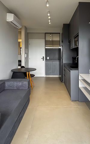 Apartamento para alugar com 30m², 1 quarto e sem vaga