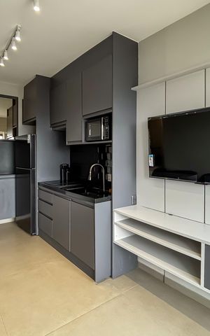 Apartamento para alugar com 30m², 1 quarto e sem vaga