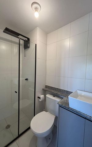 Apartamento para alugar com 27m², 1 quarto e sem vaga