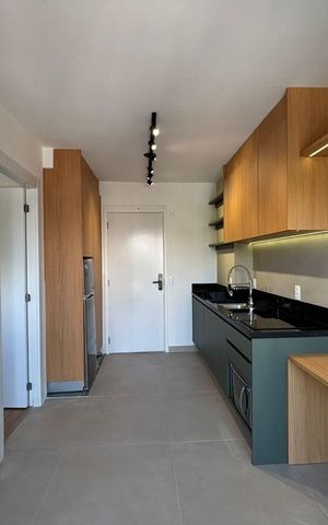 Apartamento para alugar com 27m², 1 quarto e sem vaga