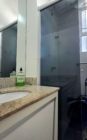 Apartamento à venda com 90m², 3 quartos e 1 vaga Apartamento à venda com 90m², 3 quartos e 1 vagaBanheiro