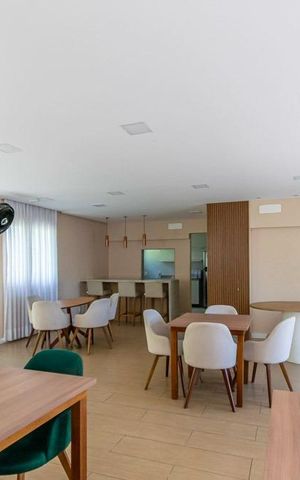 Apartamento à venda com 37m², 2 quartos e 1 vaga Apartamento à venda com 37m², 2 quartos e 1 vagaÁrea comum - Salão de festas