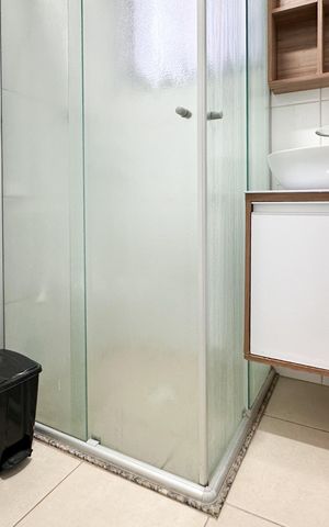 Apartamento para alugar com 56m², 2 quartos e 1 vaga Apartamento para alugar com 56m², 2 quartos e 1 vagaBanheiro Social