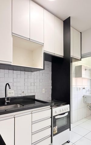 Apartamento para alugar com 56m², 2 quartos e 1 vaga Apartamento para alugar com 56m², 2 quartos e 1 vagaCozinha
