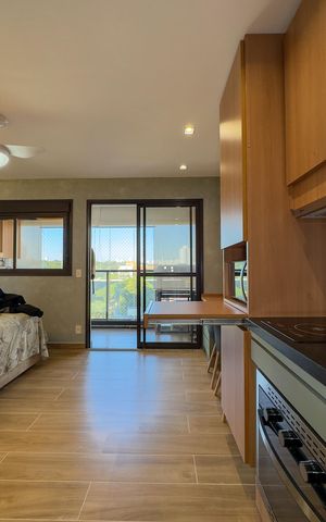 Studio para alugar com 27m², 1 quarto e 1 vagaStudio