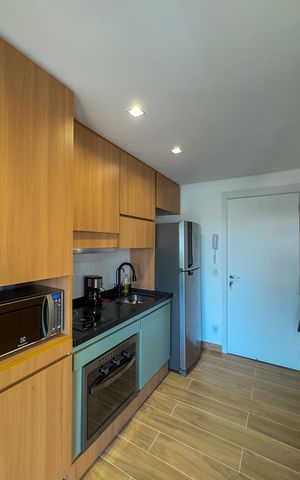 Studio para alugar com 27m², 1 quarto e 1 vagaStudio