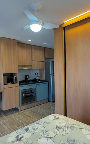 Studio para alugar com 27m², 1 quarto e 1 vagaStudio