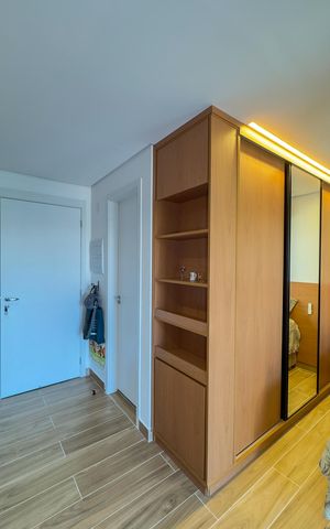 Studio para alugar com 27m², 1 quarto e 1 vagaStudio