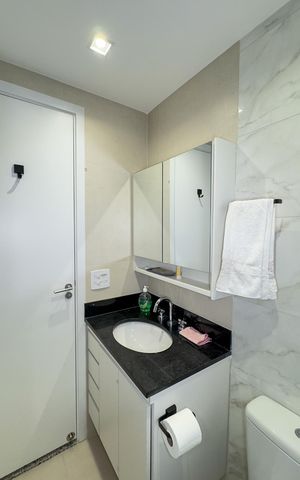 Studio para alugar com 27m², 1 quarto e 1 vagaBanheiro