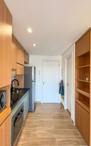 Studio para alugar com 27m², 1 quarto e 1 vagaStudio