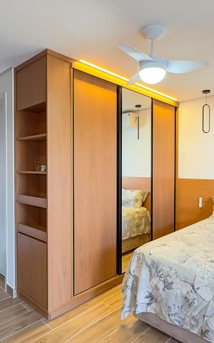 Studio para alugar com 27m², 1 quarto e 1 vagaStudio