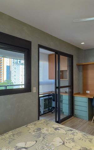 Studio para alugar com 27m², 1 quarto e 1 vagaStudio