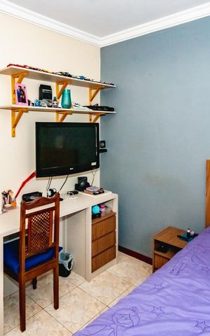 Apartamento à venda com 80m², 3 quartos e 2 vagasQuarto 2
