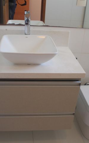Apartamento para alugar com 115m², 3 quartos e 2 vagasBanheiro da Suíte 1
