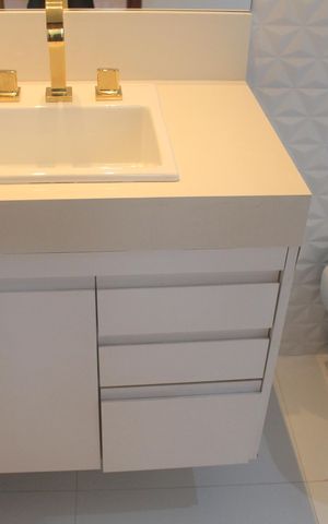 Apartamento para alugar com 115m², 3 quartos e 2 vagasBanheiro da Suíte 3