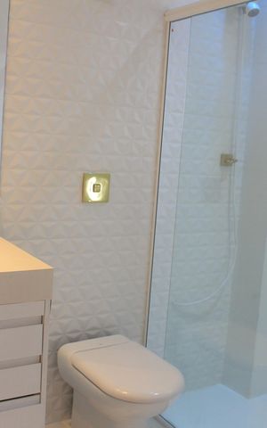 Apartamento para alugar com 115m², 3 quartos e 2 vagasBanheiro da Suíte 3