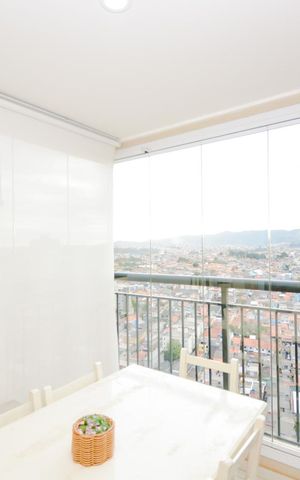 Studio para alugar com 38m², 1 quarto e 1 vagaVaranda