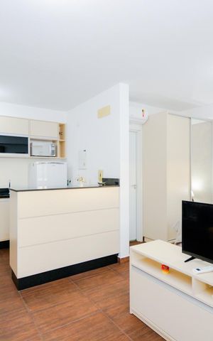 Studio para alugar com 38m², 1 quarto e 1 vagaSala