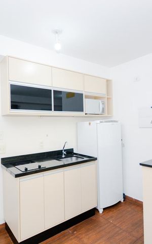 Studio para alugar com 38m², 1 quarto e 1 vagaCozinha