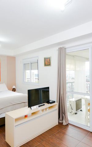 Studio para alugar com 38m², 1 quarto e 1 vagaSala