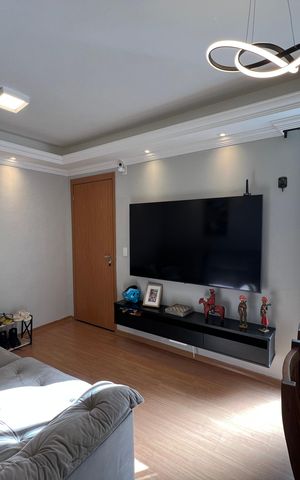Apartamento à venda com 44m², 2 quartos e 1 vaga Apartamento à venda com 44m², 2 quartos e 1 vagaSala