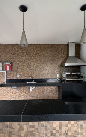 Apartamento à venda com 44m², 2 quartos e 1 vaga Apartamento à venda com 44m², 2 quartos e 1 vagaÁrea comum - Churrasqueira