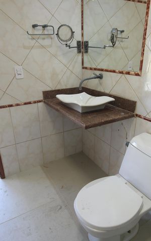 Apartamento para alugar com 106m², 3 quartos e 1 vagaBanheiro da suíte