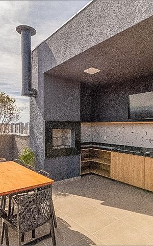 Apartamento à venda com 34m², 2 quartos e sem vaga Apartamento à venda com 34m², 2 quartos e sem vagaÁrea comum - Churrasqueira