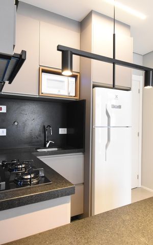 Studio para alugar com 34m², 1 quarto e 1 vagaStudio